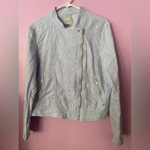 Ladies Woven Cotton Jacket